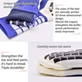 thumbnail image 3 of 3 Pairs Non Slip Hospital Socks, Anti Slip Non Skid Slipper Hospital Socks with grips for Adults Men Women Elderly, 3 of 7