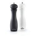 thumbnail image 1 of Juego de molinillo de sal y pimienta Napoleon - Accesorios para parrilla de barbacoa Juego de dos piezas Molinillo de pimienta negro mate Molinillo de sal blanco mate Superficie de agarre suave Mecani, 1 of 5