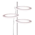 thumbnail image 3 of 3 Head Led Succulents Grow Light Full Spectrum Lights with Stand , Annular Growing Light USB Interface Ring Lamp Flower Grow Lights for Garden Potted Plant Seed Starting (White), 3 of 8