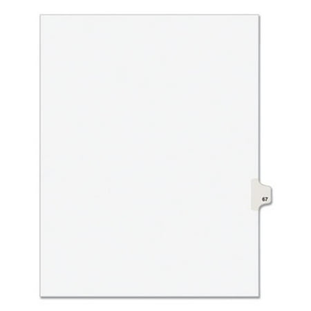 

2PK Avery INDEX SD LTR WHT 67 25-PK 01067 01067 USS-AVE01067