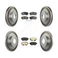 thumbnail image 1 of Transit Auto Front Rear Coated Disc Brake Rotors and Semi-Metallic Pads Kit for Car 2016-2018 Mazda 6 KGF-101854, 1 of 11
