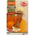 thumbnail image 1 of Juguete masticable para perros Nylabone Rib Alternative, sabor a ternera, grande, 1 of 9
