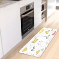 thumbnail image 6 of Whimsical Doodle Medley 39x20" Bath Mat Carpet, Absorbent and Non-Slip for Kitchen or Bathroom, Quick-Drying, 6 of 8