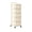 White D, variant on Rolling Storage Cart With Drawers Plastic Mobile Organizer Unit On Wheels For Snacks Toys XL 5-Tier