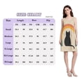 thumbnail image 4 of FORMRS Summer Dress for Women Loose U Neck Sleeveless Midi Beach Sundresses with Pockets, Beige Cat Rainbow, 4 of 8