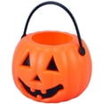 thumbnail image 1 of Halloween s Trick Or Treat Bucket Plastic Pumpkin Candy Bucket for Kids 10PCS, 1 of 8