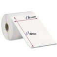 thumbnail image 2 of 4x6" 500 Labels/ Roll Direct Thermal Shipping Labels Self-Adhesive, 2 of 7