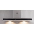thumbnail image 2 of Bertazzoni KG48X 600 Cfm 48" Wide Wall Mounted Range Hood - Stainless Steel, 2 of 5