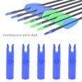 thumbnail image 4 of 50Pcs Portable Plastic Bow  Nock Insert Tail Archery Accessory for 6mm Shaftment, 4 of 7