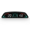 thumbnail image 1 of OBD2 Gauge Display,Head Up Display for Cars,Speedometer with Speed,Engine RPM,Clock,Overspeed Alarm,Water Temperature Alarm,Fatigue Driving Reminder,Fits Most Post-2008 Models, 1 of 8