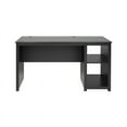 thumbnail image 4 of Pemberly Row Transitional Computer Desk with Side Compartment in Black, 4 of 6