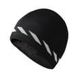 thumbnail image 2 of pxiakgy hats for men women&men uniknit caps hedging head hat beanie caps warm outdoor fashion hat black + one size, 2 of 3