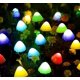 thumbnail image 2 of 5 metros 20 luces Luces de cadena solares Luces de cadena de setas con enchufe puesto a tierra JM, 2 of 5