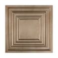 thumbnail image 2 of Great Lakes Tin Detroit Champagne 2ft x 2ft Lay In Ceiling Tiles (5 Pack), 2 of 6