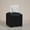 Black, variant on Minzimin Square Tissue Box Cover - Aesthetic Desk Decor for Room, Home & Office - Tissues Cube Boxes Holder
