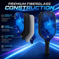 thumbnail image 3 of Pickleball Paddles Set of 2 - 4 High-Performance Pickle Balls & Durable Bag for Rackets & Balls, 3 of 14