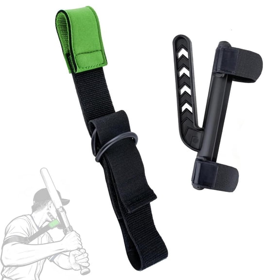 hejhncii Baseball Swing Trainer Softball Batting Aid for Arm Band Bat Guide Practice