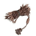 thumbnail image 4 of Novelty Lights 35 light Connectable Warm White LED Christmas Craft Mini Light Set (Brown Wire, 11.5 feet), 4 of 5