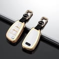 thumbnail image 3 of Fashion  Car Flip Key Case Cover Shell For Audi A1 A3 8P 8L A4 A5 B6 B7 A6 A7 C5 C6 4F Q8 Q7 Q5 Q3 TT TTS S3 S4S6 RS Accessories, 3 of 24