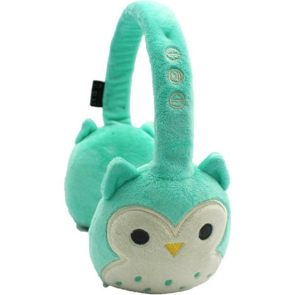 Squishmallows Plush Bluetooth Headphones with Microphone Winston The Owl - HMSQM-BT-WINSTON