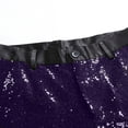thumbnail image 6 of JAJAHO Mens Slim Fit Dress Pants Sparkly Sequins Formal Evening Party Suit Pants Comfortable Stretch Flat Front Carnival Versatile Trousers, 6 of 7