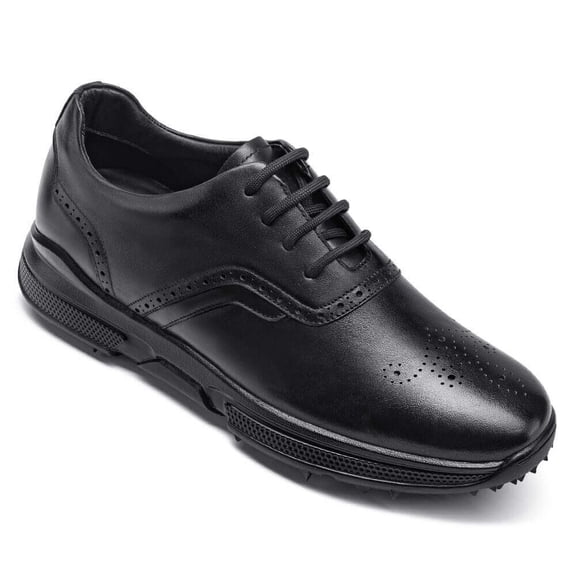 CMR CHAMARIPA Men's Invisible Height Increasing Shoes Sneaker in Color Black Casual Shoes 7CM / 2.76 Inches Taller