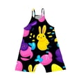 thumbnail image 5 of Girl's Summer Sleeveless Jumpsuit Fashionable Printed Thin Strap Overalls With Pockets Jumpsuit Shorts for Toddler Girl, 5 of 5