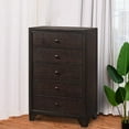 thumbnail image 3 of Costway 5 Tiroirs Commode Armoire Rangement Meubles de Bureau à Domicile, 3 of 4