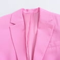 thumbnail image 4 of HH TRAF Moda Mujer Color Sólido Botón Bolsillo Decoración Solapa Casual Blazer Superior Mujer Manga Larga Oficina Señora Abrigo, 4 of 4