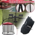 thumbnail image 2 of GGdda jusqu'à 50 % de Réduction Housse de Protection Filet Porte avec Fermeture Éclair Patio Extérieur Table Parasol Outils de Jardin Parasol & Amélioration de la Maison 7.9*7.9*3.9 Pouces (Sable), 2 of 8