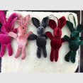 thumbnail image 5 of Muñeca encantadora de la suerte con forma de conejo de terciopelo para novio, muñeca de felpa con forma de conejo, 5 of 5