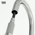 thumbnail image 6 of VIGO Hart Arched Single Handle Pull-Down Spout Kitchen Faucet in Stainless Steel, 6 of 13