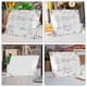 thumbnail image 3 of Desktop Acrylic Memo Board for Writing 1Set Clear Erasable Message Board, 3 of 3
