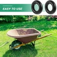 thumbnail image 4 of KAKOWELY 2 Pcs Lawn Mower Tire Tubes 16 X 6.50-8 Inner Tubes Tractor Inner Tube Hand Trucks Inner Tube,15.75X"X15.75"X5.91", 4 of 5