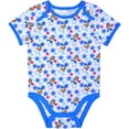 thumbnail image 6 of Disney Baby Boys' Monster Inc. Mike Bodysuit and Bib Pack of 3, 6 of 6