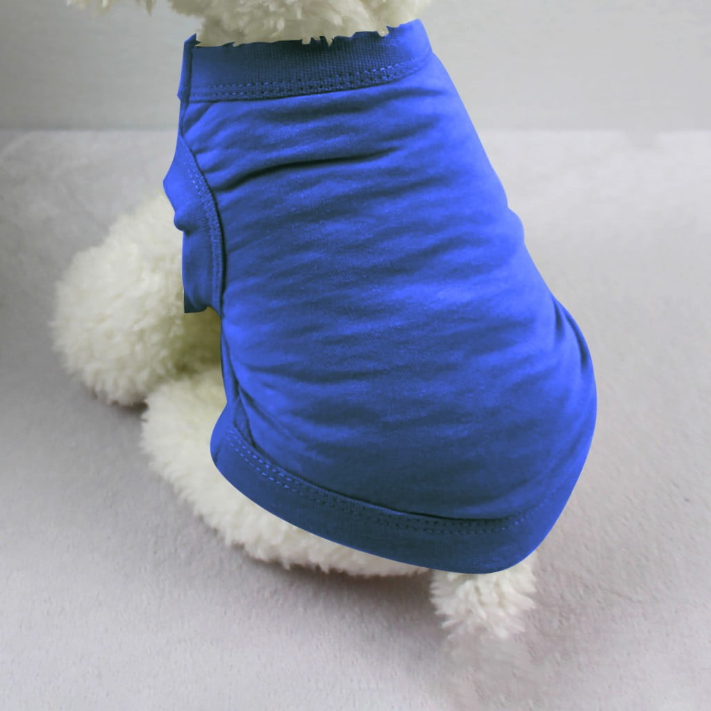Discount Bonanza Pet Dog Warm Pajamas Soft Color Puppy Clothes Vest Vest Rwvbm Walmart