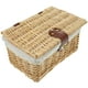 thumbnail image 2 of GOOHOCHY Cesta de mimbre con tapa para guardar libros y revistas., 2 of 8