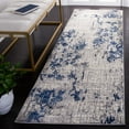 thumbnail image 3 of SAFAVIEH Meadow Bairre Abstract Area Rug, Ivory Grey/Blue, 4' x 6', 3 of 9