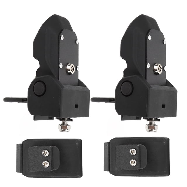 Lock Car Hood Lock Latches Buckle Pins Catch with Key Fit For JL 2018+