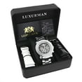 thumbnail image 4 of Large Face Watches for Men: 0.25ct Diamond Watch Chronograph, 4 of 4