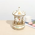 thumbnail image 7 of witspace Carousel Music Box Horse Gift - Rotating Snow Globe for Kids Girls Music Boxes Mechanism Birthday Anniversary Christmas Valentine Gift (9 Inches) ï»¿, 7 of 7