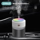 thumbnail image 2 of 250mL Car Mist Humidifier with Colorful Night Light Desktop USB Mist Humidifier Cool Air Humidifier for Home Office Bedroom 2 Spray Modes, 2 of 5