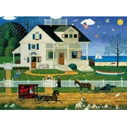 Buffalo Games - Charles Wysocki - Bostonians And Beans - Rompecabezas De 1000 Piezas Para Adultos - Rompecabezas Desafiante Perfecto Para Noches De Juego - El Tamaño Final Es De 26.75 X 19.75 Pulgadas