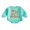 Blue, variant on RUINIXCW Birthday Baby Girls Romper, Long Sleeve Crew Neck Glitter Letters Bodysuit