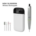 thumbnail image 2 of Nail Machine Rechargable 30000RPM Cordless Nail Drill Machine LCD Portable Manicure Machine For Manicure Nail Gel Polisher, 2 of 5