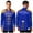 Royal Blue, variant on iiniim Men's Halloween SGT Sergeant Pepper Costume Budget Jacket Cosplay Rock Band 60s Hippy Satin Coat A Red S