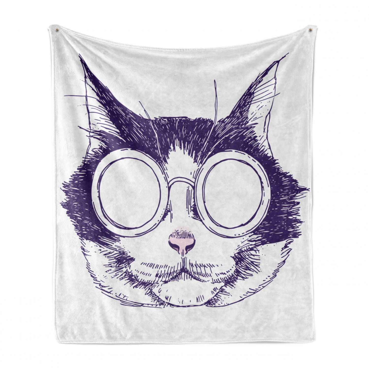 Cat Flannel Throw-Blankets 50X 40 60X 50 80X 60 