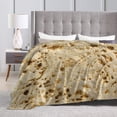 thumbnail image 5 of Spaghetti Tomato Italian Pasta Food Throw Blanket Super Soft Warm Bed Blankets for Couch Bedroom Sofa Office Car, All Season Cozy Flannel Plush Blanket Gifts for Girls Boys Teens Adults 60"x50", 5 of 6
