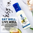thumbnail image 6 of LIVWELL Dairy-Free Avocado Ranch Dressing & Dip, 8 oz Bottles, 3-Pack, Made with Avocado Oil, Gluten-Free, 6 of 6