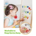 thumbnail image 3 of Coogam EVA Fridge Magnetic Numbers and Letters Alphabet Learning Toys(78 Pieces) for 3 years Old Kids, 3 of 6